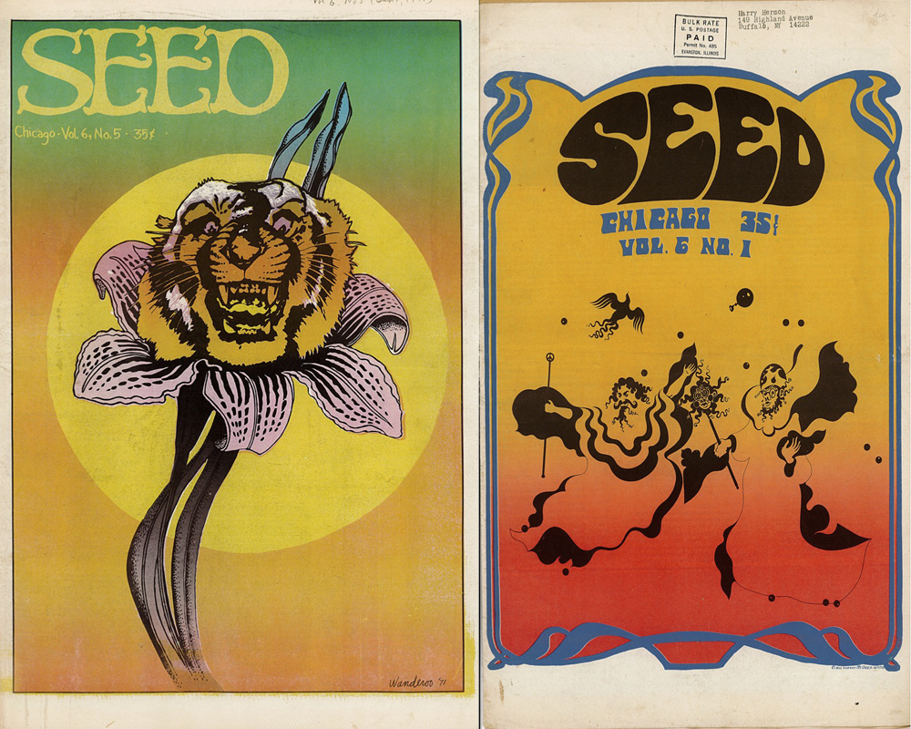 Art of The Chicago Seed: A Look at Chicago’s Counterculture of the 1960s and 70s